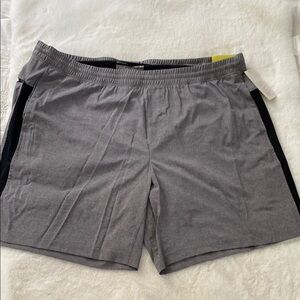 Gray Men's Athletic Shorts XXL